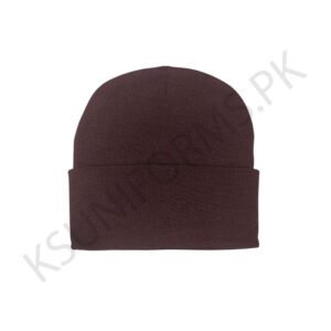 FFC Model School Uniform Winter Cap Maroon Wollen