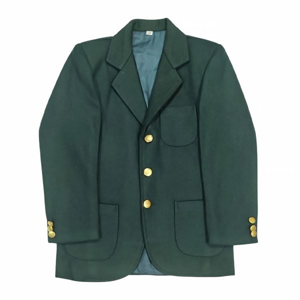 School Uniform Blazer Coat Green